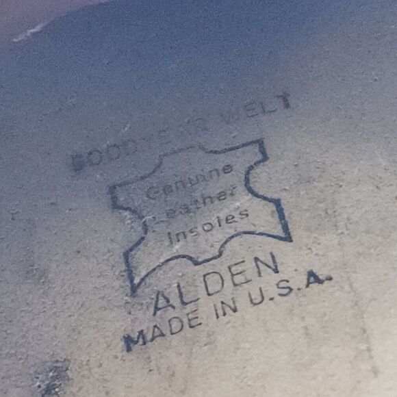 Alden Men's US 11,5B/D Brown Chromexel Leather LaceUp Cap Toe Ankle Jumper Boots - Picture 15 of 16